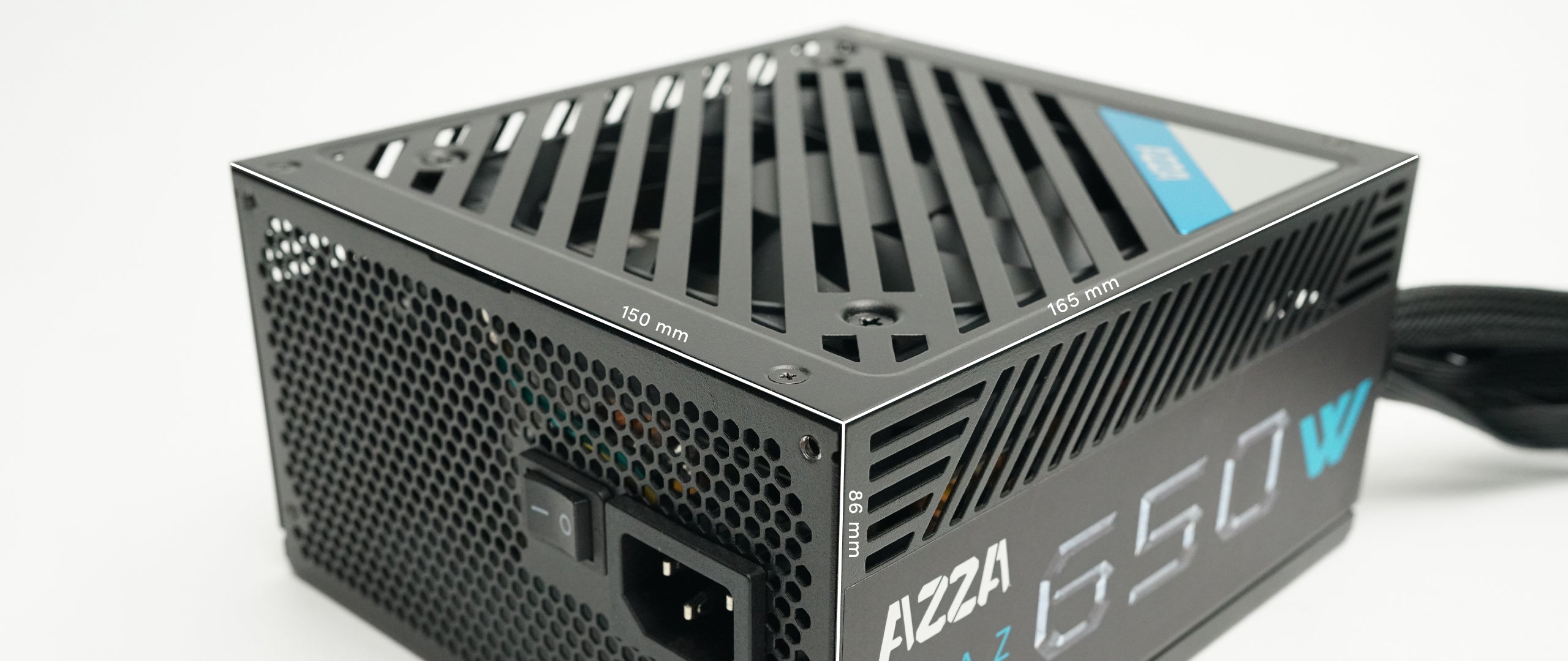 Alimentation AZZA 650w, 80+ bronze