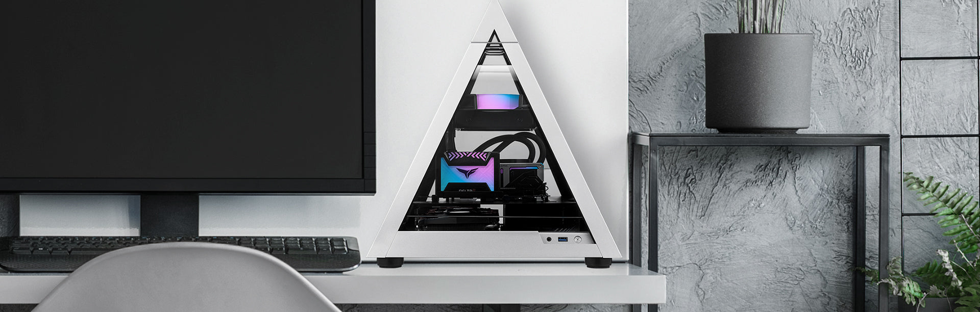PYRAMID MINI 806 PCケース Mini-ITX Amazon.com: AZZA CSAZ-806 Pyramid MINI mid Tower Case